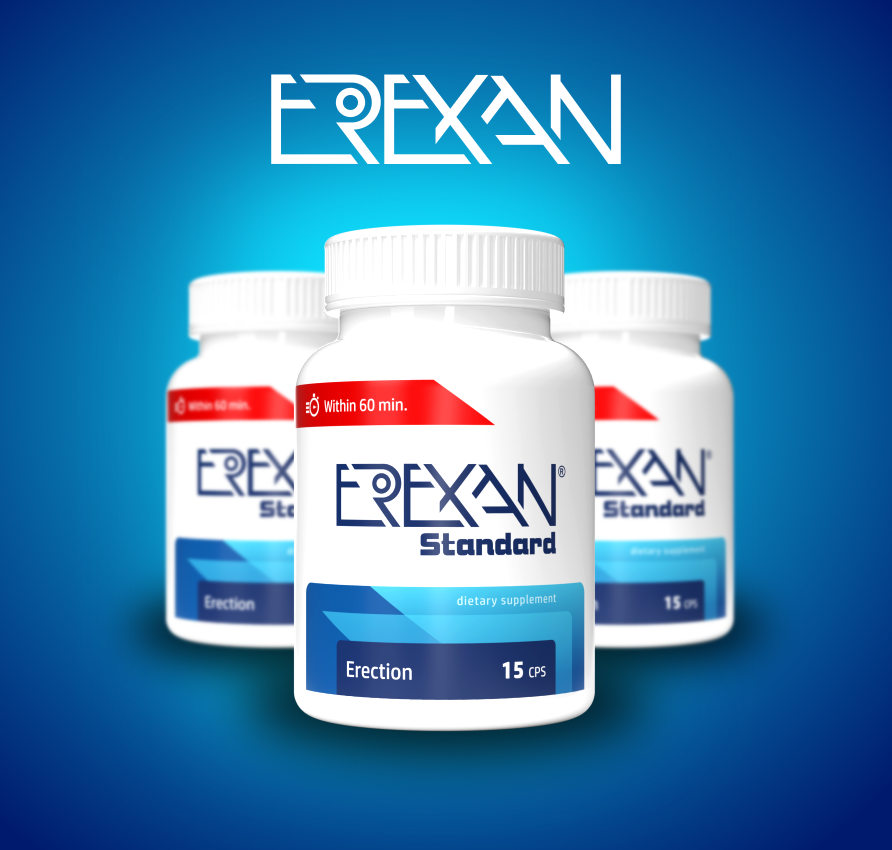 EREXAN standard - recenzia tabletiek na erekciu